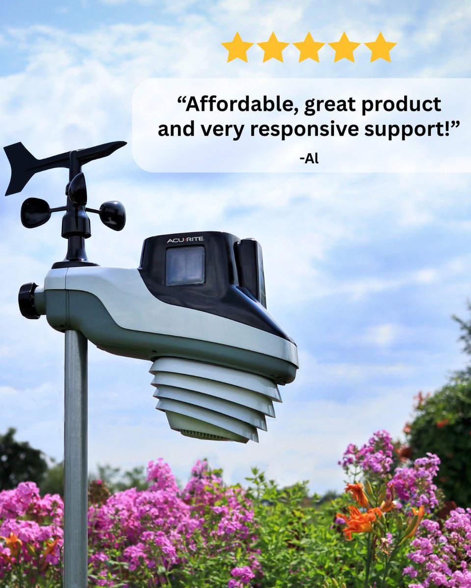 AcuRite tweet media