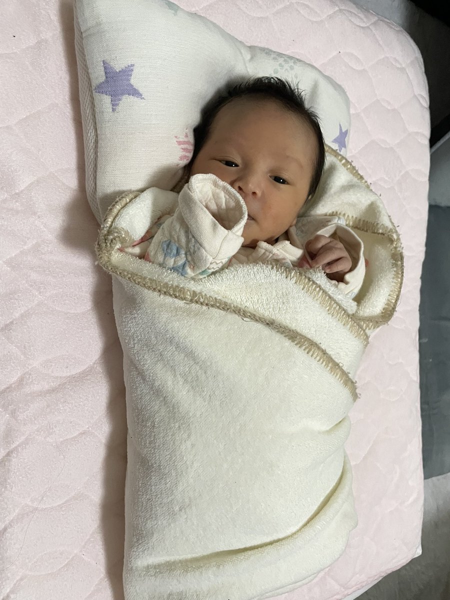BULL0702's tweet photo. 僕に天使👼が舞い降りてきてくれました
こんな波乱万丈の人生に産まれおちてくれてありがとう https://t.co/XIb84EACxF