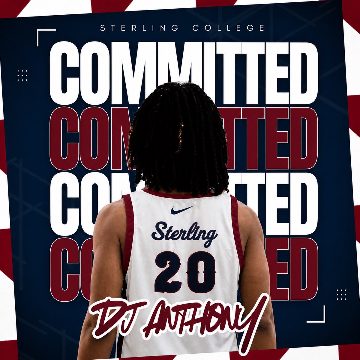 DjAnthony_20's tweet photo. Blessed to announce my commitment to Sterling College to further my academic and athletic career. Grateful for the opportunity and thankful to Coach Heise and the staff for believing in me. #AGTG

@eanheise @CoachHartLHS @Coach_Vi_Hayes @TexasBadBoys1 @SCWarriorsMBB https://t.co/ZSoJQMRqHP