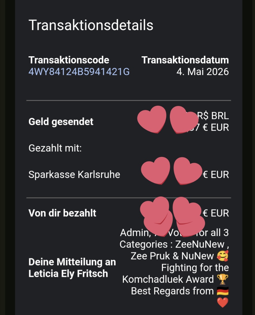 Sweettie Hofmann ( #ZeeNuNew Fan Account ) tweet media