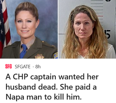 GBTheMAGAlorian's tweet image. In case you were wondering, Julie Harding's Tinder profile photo is the one on the left. #Fakeup #DirtyCop #DEI #30x30 #LawEnforcement #ToxicFemininity #GirlBoss #BossBabe

sfgate.com/bayarea/articl…