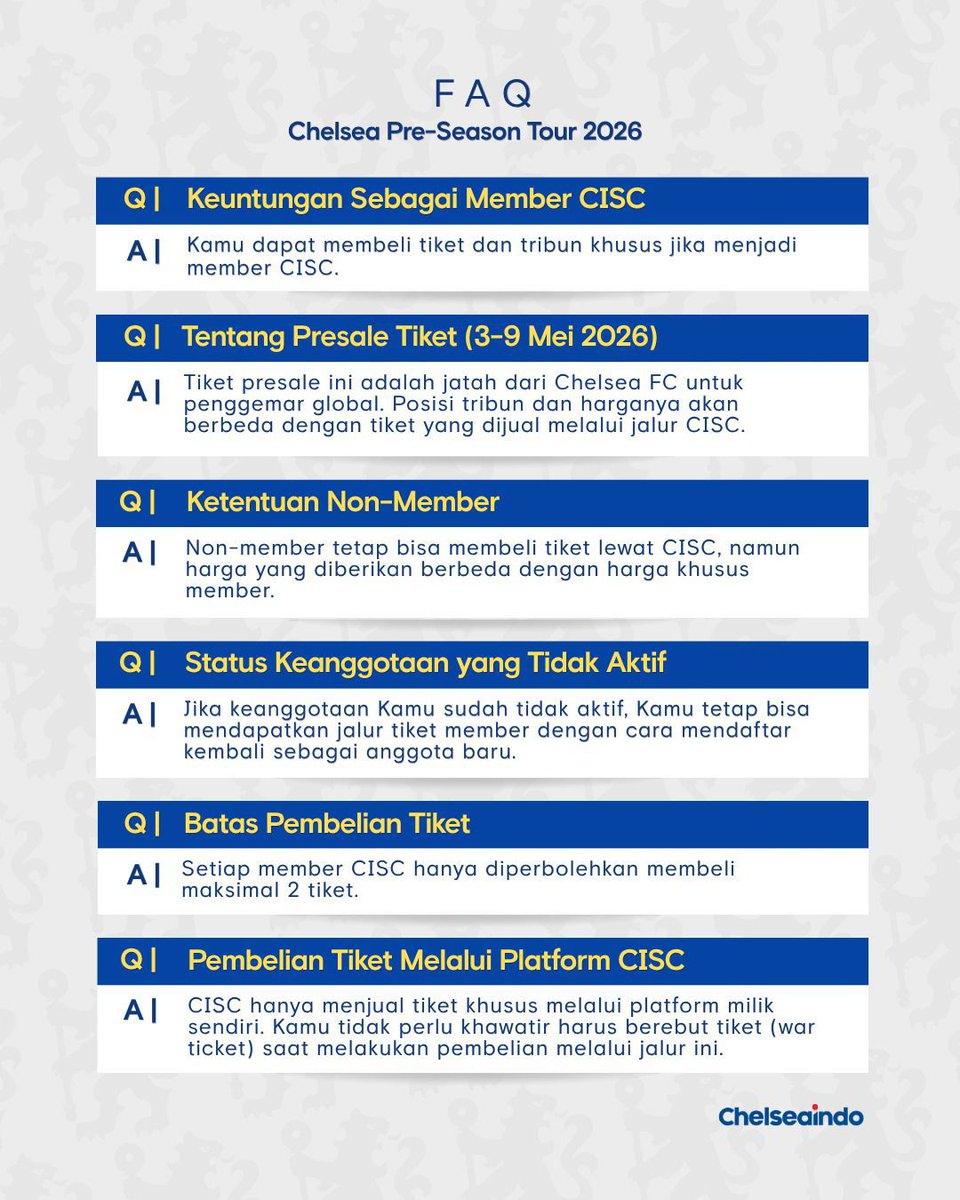 CISCsukabumi's tweet photo. membership cisc 2026/2027 telah datang ! 
nantikan link refferal membership cisc sukabumi, agar kalian bisa langsung terintegrasi dengan pembelian tiket chelsea asia tour 2026 💙
pertanyaan bisa ke 087896278545 https://t.co/ESWa0qZo5q