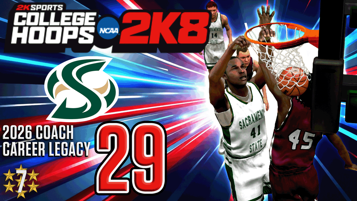 CalebBuchinger's tweet photo. πππ #CollegeHoops2K8 πππ
#Sundays
#SacramentoState #Hornets
#Career #Legacy 2026
2012-2013 Season
#Livestream 29
#T7SG
π£ LIVE #Twitch π£
https://t.co/QSF7l6JnH3
π΄ LIVE #YouTube π΄
https://t.co/ba192JVAtE
#Kick
https://t.co/yqdqXEEYZT
#TikTok
https://t.co/7cSvfEk2XM
#CBB #Sacramento #BigSky #HornetBasketball
#MarchMaddness #CollegeBasketball #CollegeBB #CH2k8 #2kSports #dynasty #SacState #SacStateBasketball #StingersUp