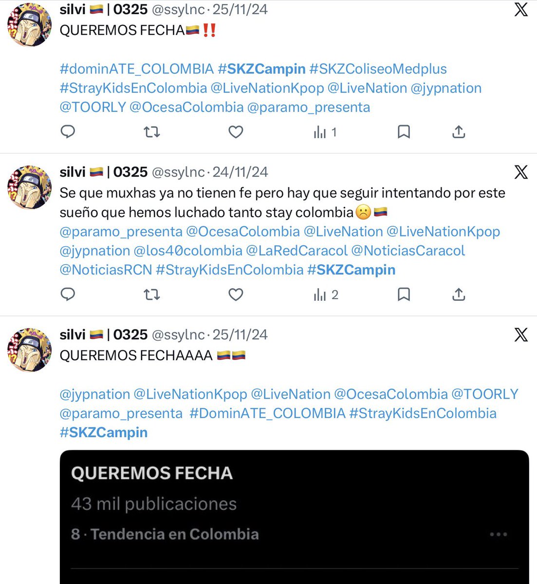 silvi 🇨🇴 | 0325 tweet media