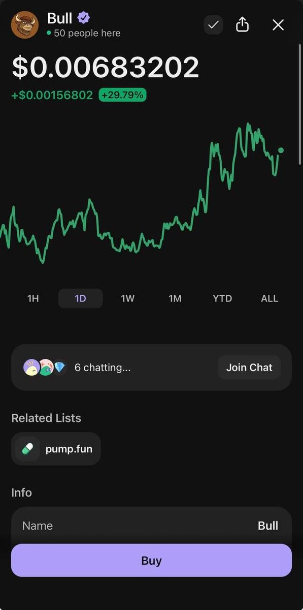 Eacgrowth's tweet photo. $BULL verified on @phantom  ✅️ https://t.co/DOkhUUEHr2