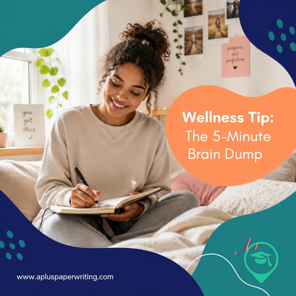 APlusPaperWrite's tweet image. Tossing and turning? 🧠💨 Try a 5-min brain dump before bed. Clear the mental clutter so you can actually sleep. We’ll handle the assignments while you dream! 😴

apluspaperwriting.com

#WellnessTips #StudentLife #APlusPaperWriting #BrainDump