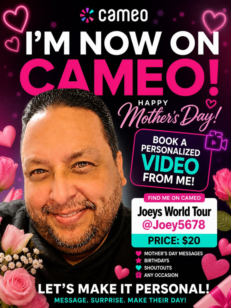 Joey's World Tour! (Hee/Haw) tweet media