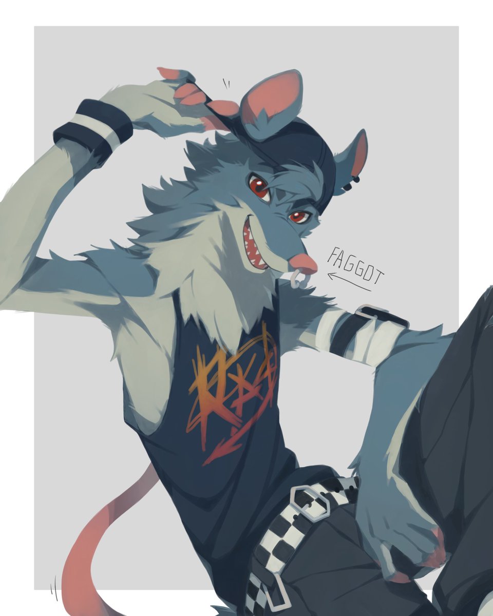 kmngnnw's tweet image. Posting kinda old art now This was from when fortnite revealed the cute rat skin which led me into trying out the game and pushing through 5 layers of fever induced migraines to make fanart #thankyou