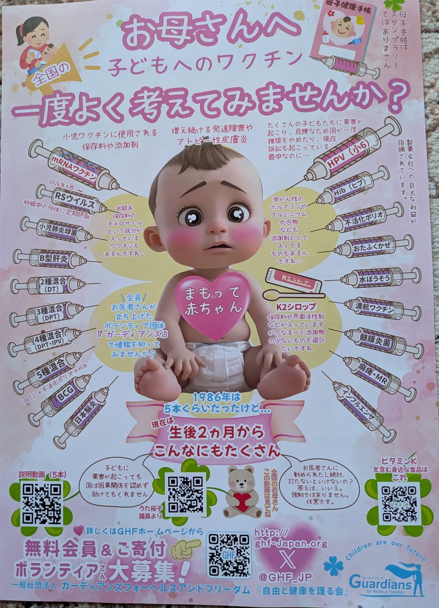 はまなす 🌱全てのワクチンは劇薬😱 tweet media