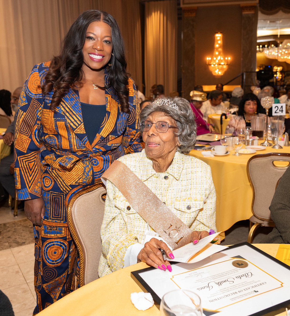 PrinceGeorgesMD's tweet photo. We celebrated the extraordinary Centenarians of Prince George’s County; residents who have lived 100 years and beyond, carrying a century of wisdom, resilience, and joy. Their stories are the heartbeat of our community, and it is an honor to recognize their legacy. https://t.co/6OYNRAYJIB