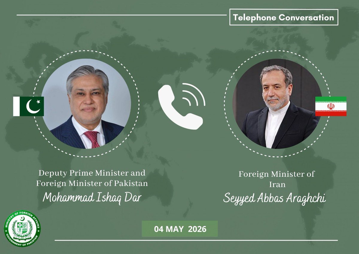 Late-Night Diplomacy: Pakistan and Iran Reaffirm Dialogue as the Path to Regional Peace