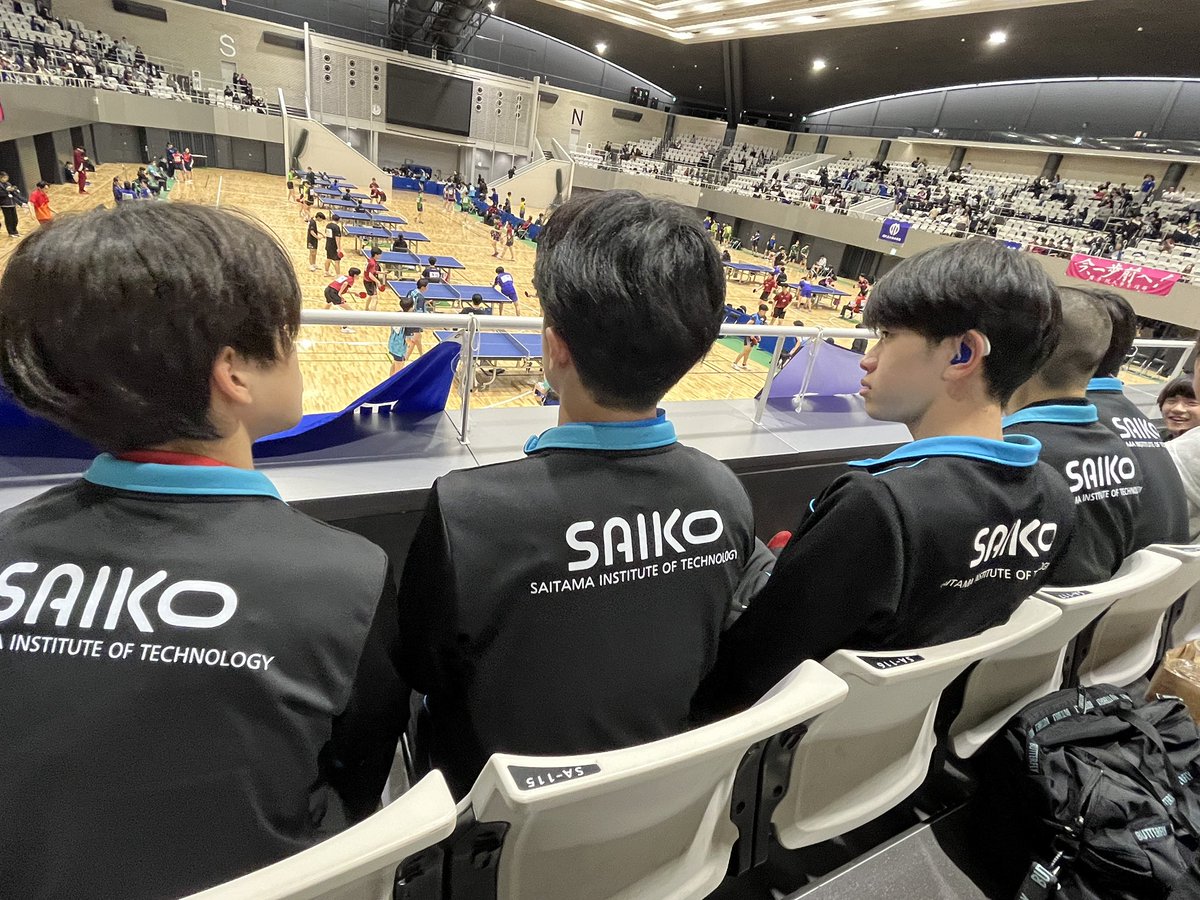 saikosit's tweet photo. 2026年（令和8年度）関東学生新人選手権大会 🏓
５月４～6 日 駒沢体育館

【関東学生卓球連盟】
https://t.co/DY74k66CPb

#SAIKO #埼玉工業大学卓球部 
#自分が変わる物語が始まる https://t.co/aV20jTRYv0