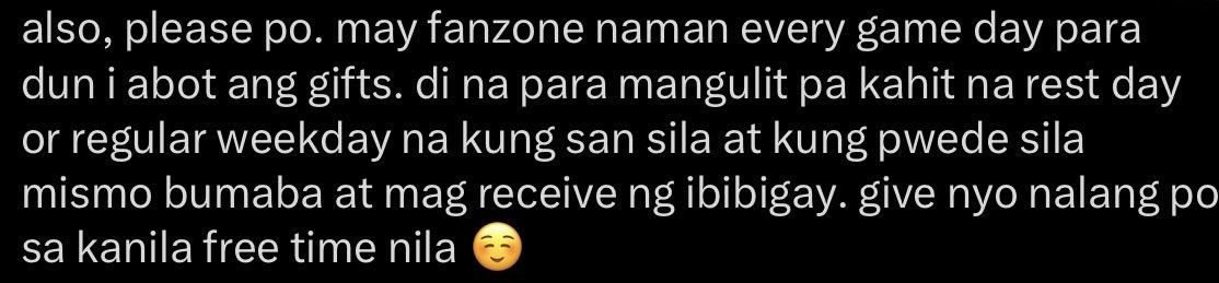 Respect po, please. Sa time, personal space, at private time nila. 😅