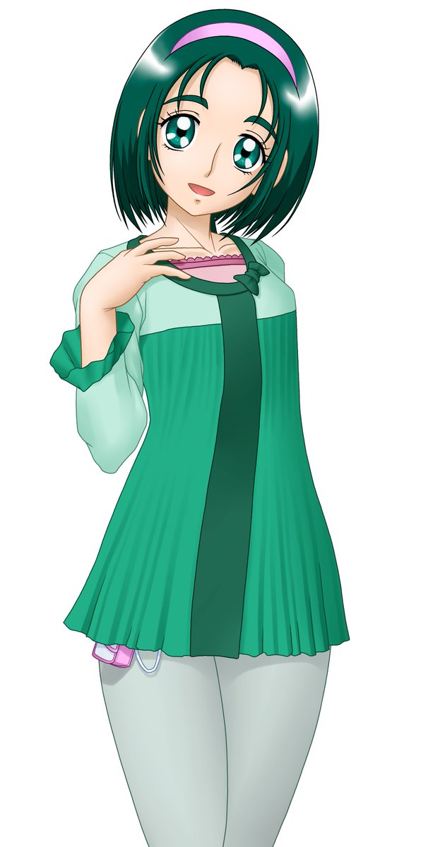 #みどりの日に緑キュアを愛でよう 