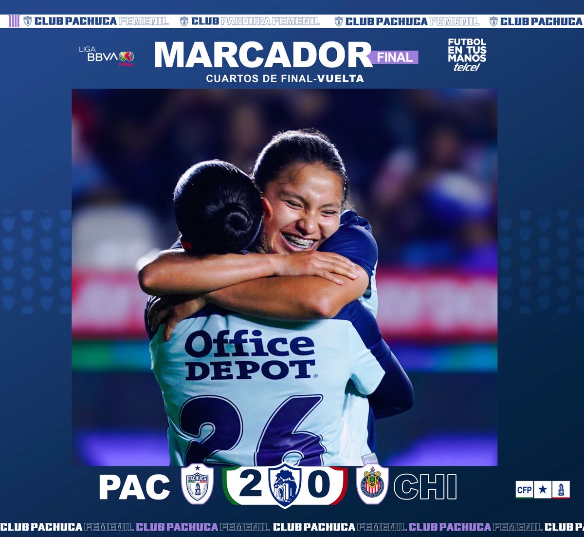 Club de Futbol Pachuca Femenil tweet media