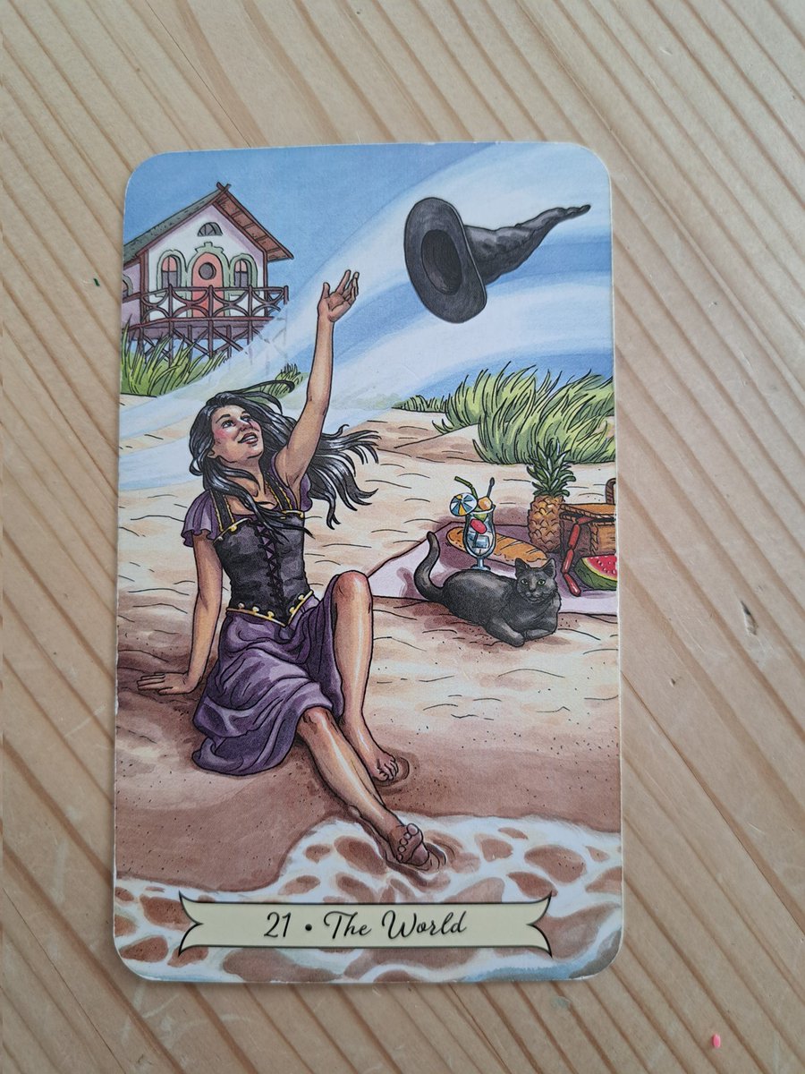 Laurajk32's tweet image. Today's card is The World

The end of an era signifies the start of a new one. 

#era #endingsandbeginnings 

#tarot #tarotmessage #LauraJK32