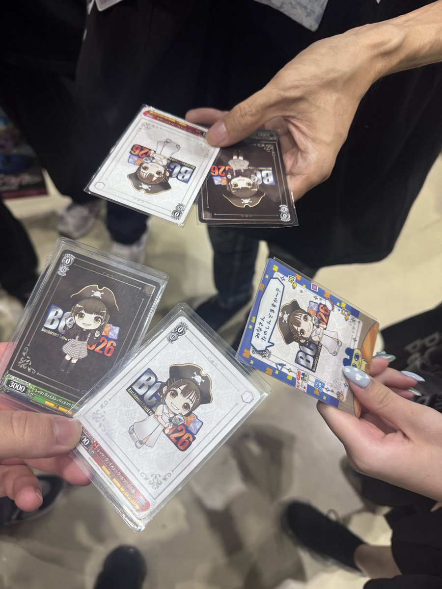 プロモカード🏴‍☠️連番だよ #ぺこりんちゅ #カードゲーム祭 #WS