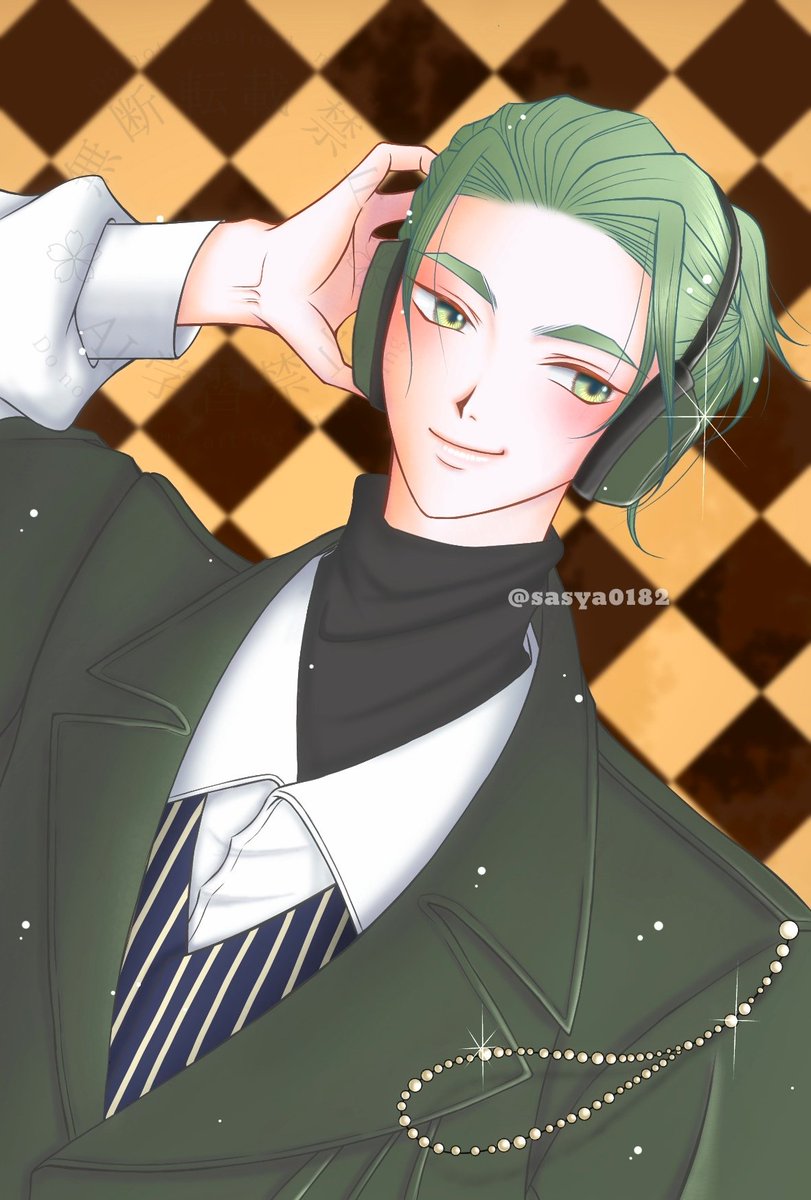 sasya0182's tweet photo. 緑の日🦾💚（再掲） https://t.co/SoJNwKFBGo