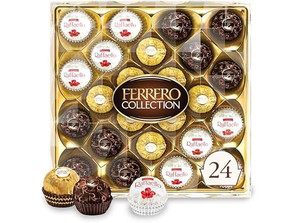 Wario64's tweet image. Ferrero Rocher Gourmet Hazelnut Milk Chocolate Gift Box/ 24 Individually Wrapped Chocolates/ 10.6 oz is $5.59 on Woot w/ code CV20 buff.ly/PSRVYWt #ad 

Collection buff.ly/R7qoeBz