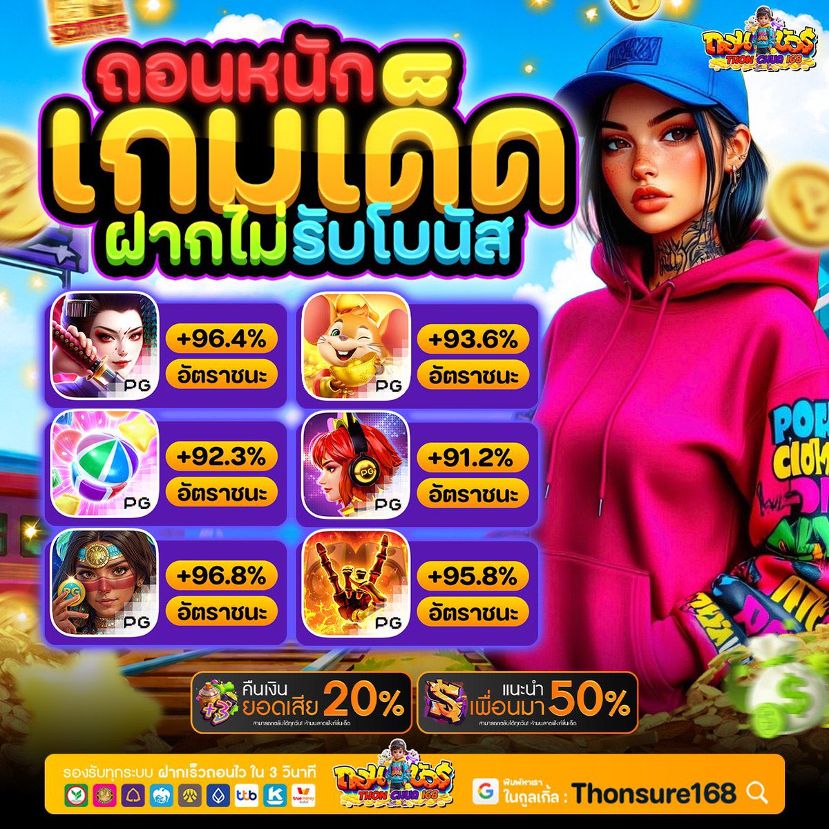 ถอนชัวร์พร้อมลั่น tweet media