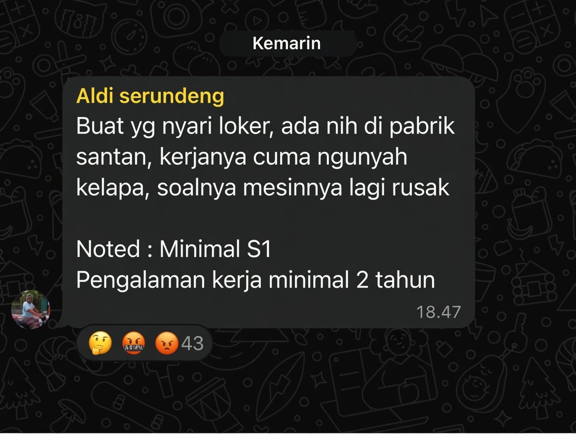 KOS (komunitas orang sinting ) tweet media