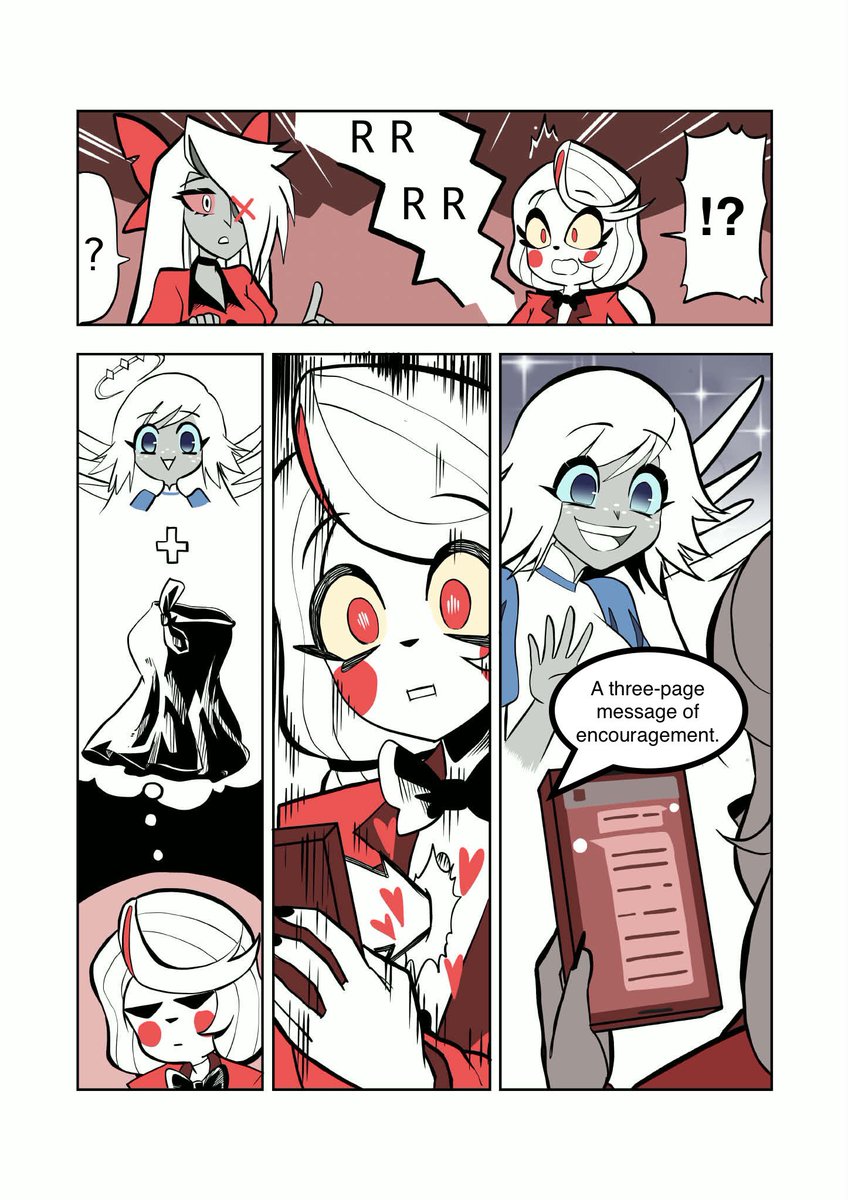 HHHUniv's tweet photo. Lowkey naughty vibes from the Hell Princess 🔥 These fairy chicks got bodies that are straight-up fire tho 😩✨ #hazbinart  #Hazbinhotel https://t.co/m4Wh3TjeAR