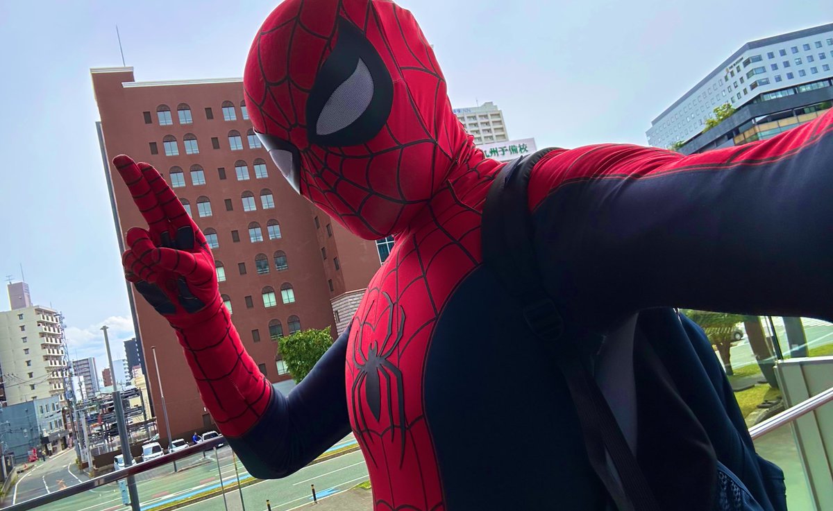 スパダン(スパイダーマンになりたい一般男性) tweet media