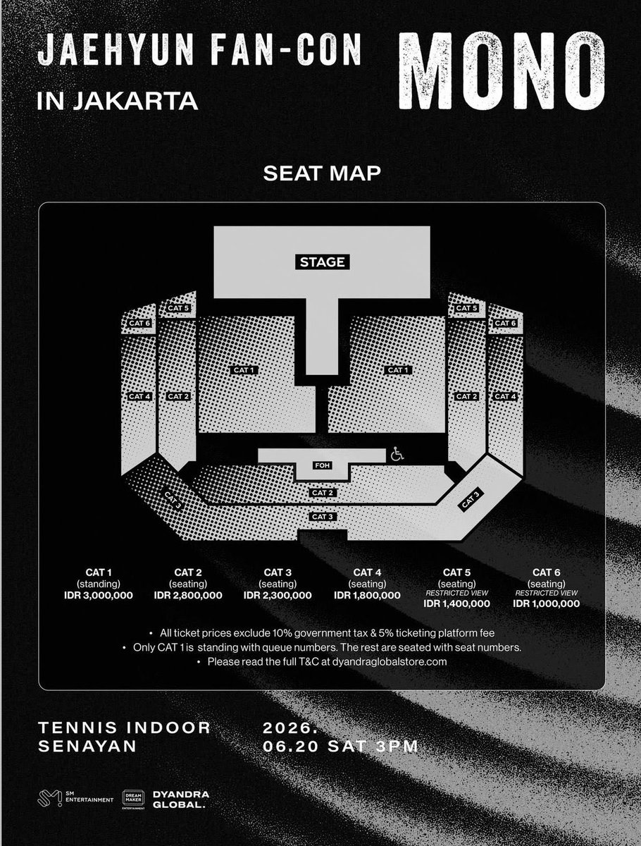 bi🪼 secured tiket fm jnjm day 2 aamiin tweet media