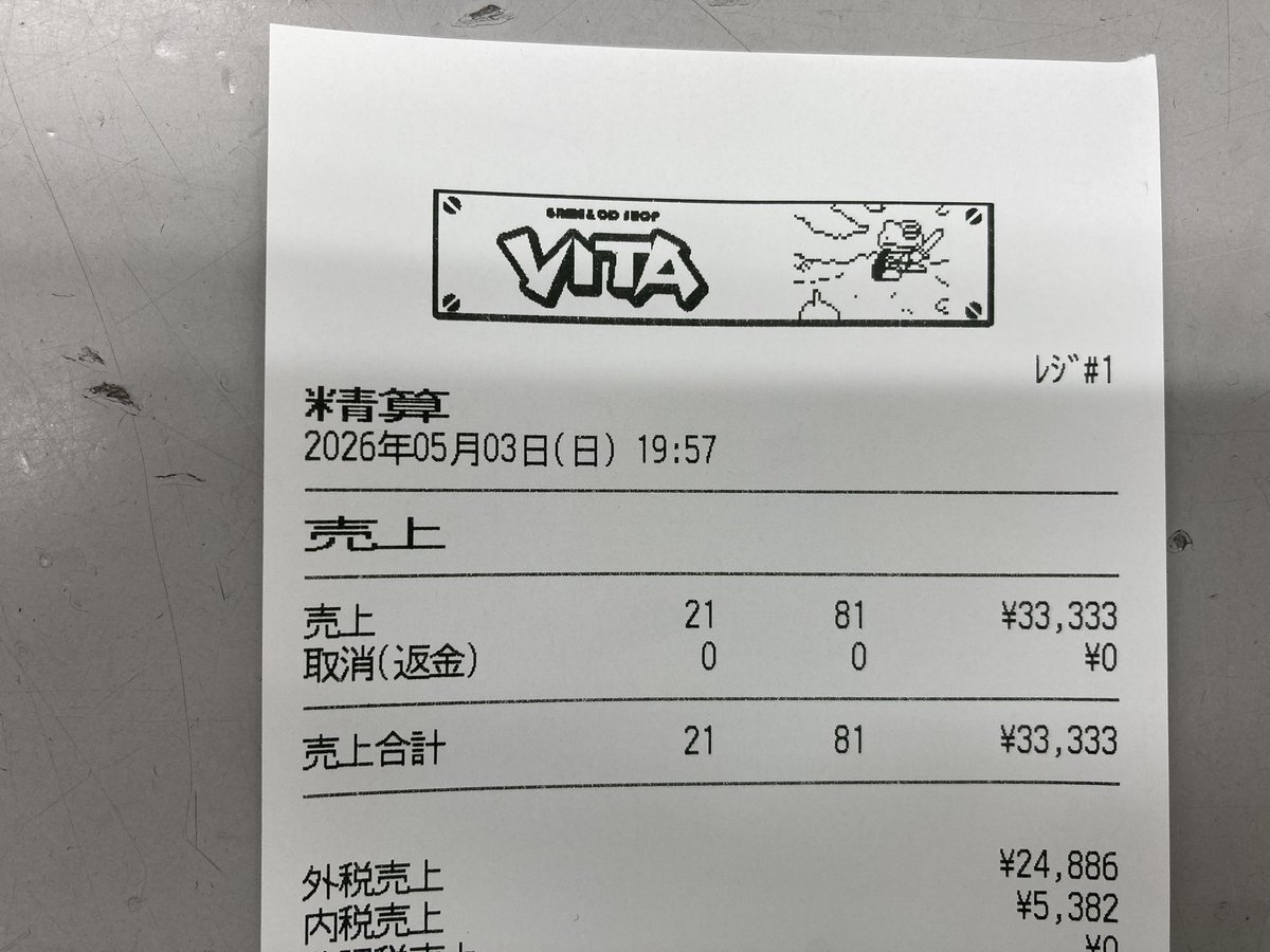 ゲームショップVITA久留米店 tweet media