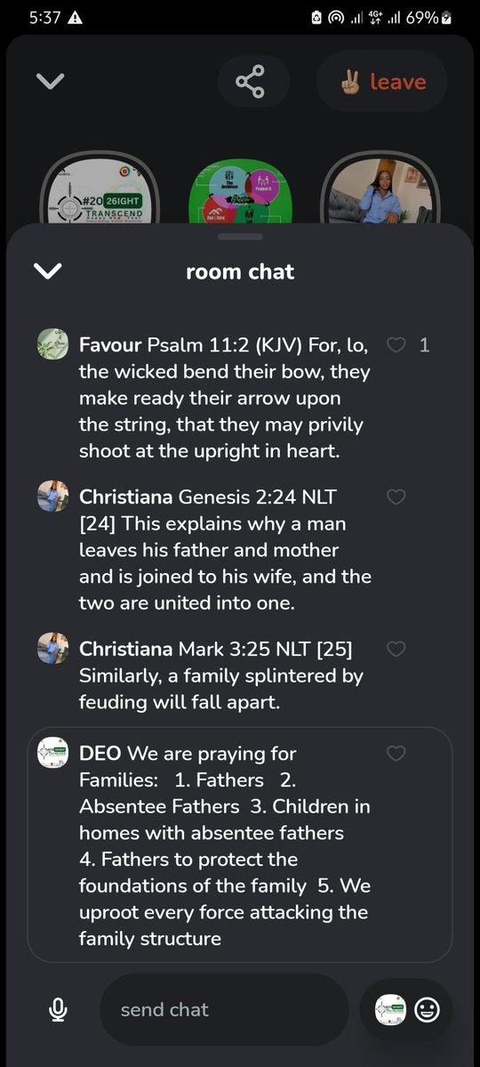 PawpPrayers's tweet image. Live Replay 📽️🎙️🎥🧭❗🔥
Yr. 5️⃣ | Day 1️⃣,7️⃣5️⃣3️⃣ of PAWP Global Prophetic Prayers. 

Join US NOW❗

05.00am WAT Daily. 
[Since 2021]
#TheYearof6ight   
#TAEGGDAC2026
#Thanksgiving
#The8PillarsofSociety
#The4PillarsofCivilisation
clubhouse.com/room/m7LdbR8X?…
