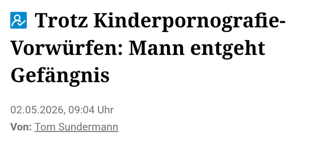 Heilenderer's tweet image. Das Amtsgericht Wolfratshausen hatte im November einen Pädo zu zweieinhalb Jahren Haft verurteilt.

Ea ging um knapp 10.000 Kipos mit teils schwersten Darstellungen von Missbrauch. Die Taten hat der Mann gestanden.

Dazu kam, dass er bereits 2017 Nacktaufnahmen der zehnjährigen
