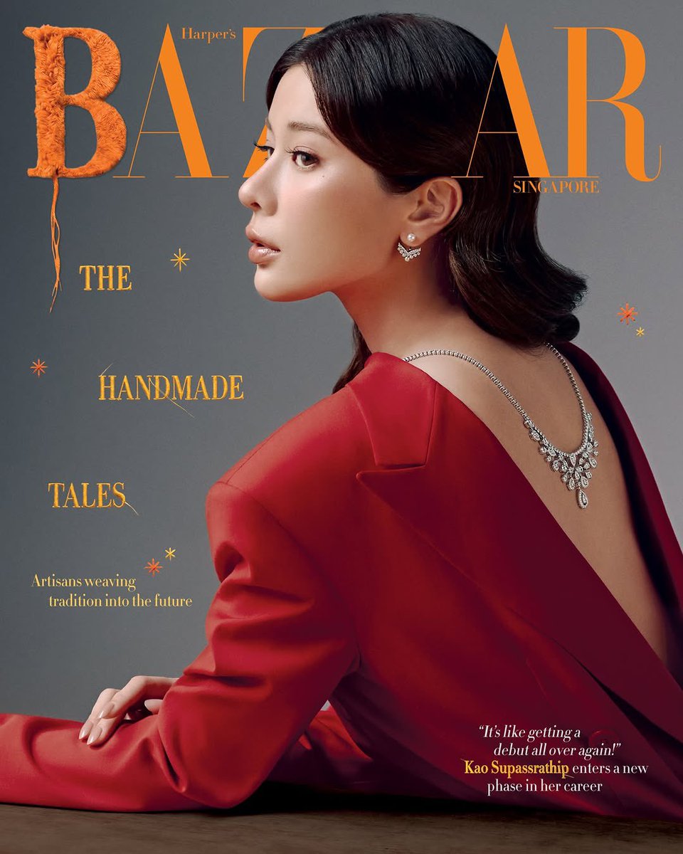 9779s_THFanbase's tweet photo. [04.05.2026]  harpersbazaarsg  IG Post
[#supassra_sp #เก้าสุภัสสรา]

“ “I’m not like what you see on Instagram at all,” says @Kaosupassara9 . ✨ 

Since starring in mega-hit Hormones at age 17, our May 2026 cover star Kao Supassrathip Akkrathaweepatch has acted in a steady stream of series, soaps and movies that span genres, from dark drama, horror blockbusters to frothy rom-coms. Her dream girl looks have also made her a favourite of countless music videos and commercial campaigns, as well as 10 million followers on her Instagram. 

But when asked what people don’t know about her, she shares: “I like to read and study. I look like a glamour girl on Instagram, but I’m easy-going and down to earth.” 

Think you know Kao? Find out more in the 🔗 link in bio.”

🔗: https://t.co/cWslsDeSZj