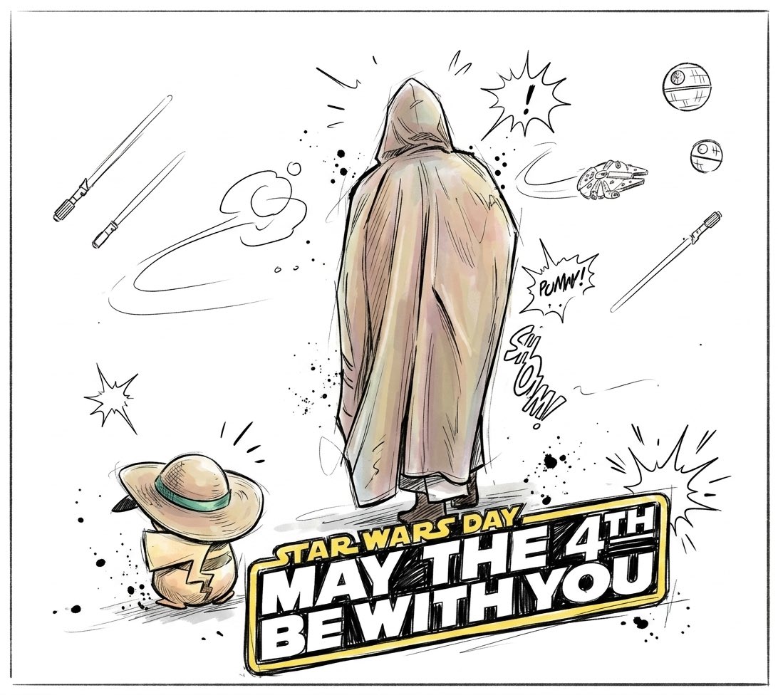 rioglycine's tweet photo. 【May the 4th be with us all】
(=´∀｀)人(´∀｀=) https://t.co/ZCJA0hlQXP