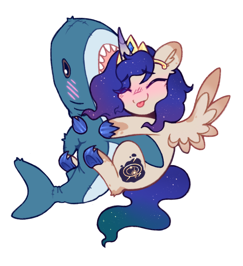 Flixanoa's tweet image. SHORK YCHS for Honey_F and ParanNabi on Vgen! 🦈 #YCH #Blahaj #Shark #mlp #pony #brony