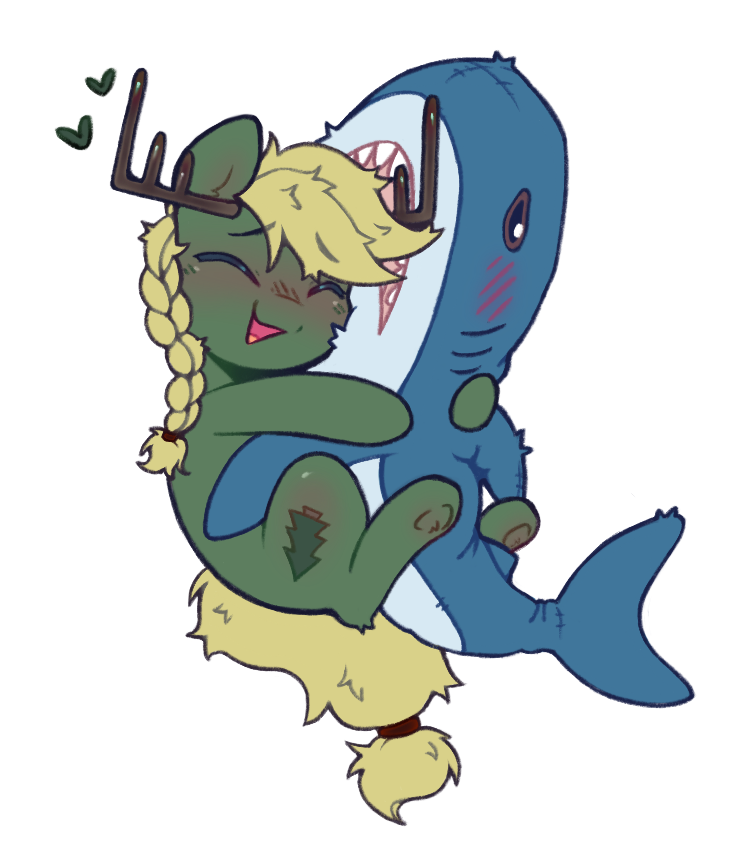 Flixanoa's tweet image. SHORK YCHS for Honey_F and ParanNabi on Vgen! 🦈 #YCH #Blahaj #Shark #mlp #pony #brony