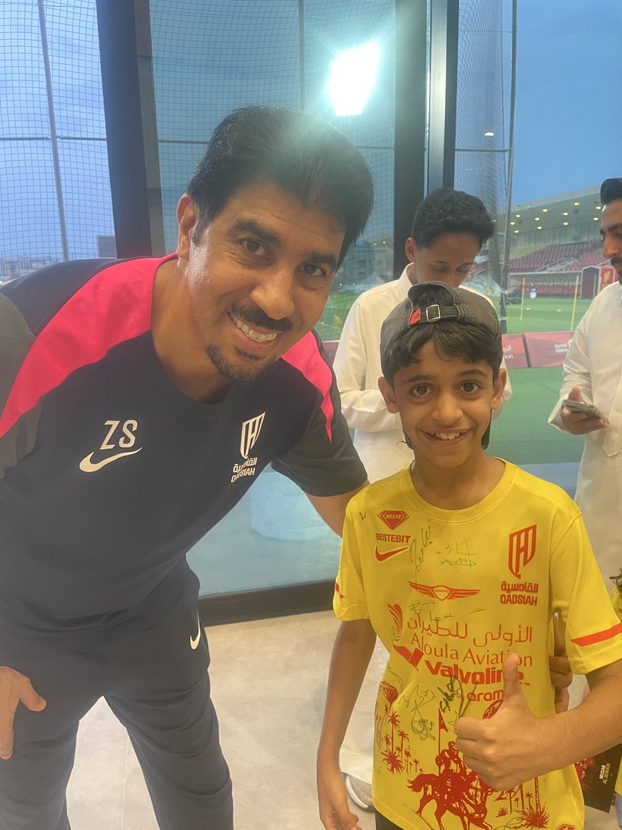 ابو بتال العمري سفير القادسية 🟡🔴 tweet media