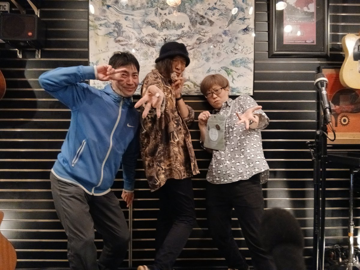 kanopio55's tweet photo. ★5/3 山形/米沢
LIVE -ARB

ツアー4日目
初ツアーのスタート地
クロスロード
そしてチャンカーと繋がった運命の地

喜多方以来の仁さん
そして念願の花織さんと初共演
ずっとその姿に魅入ってしまいました

この地で出会えてよかった
ゴロウさん、みなさん
最高の夜をありがとうございました！ https://t.co/wCkYm7TqzI