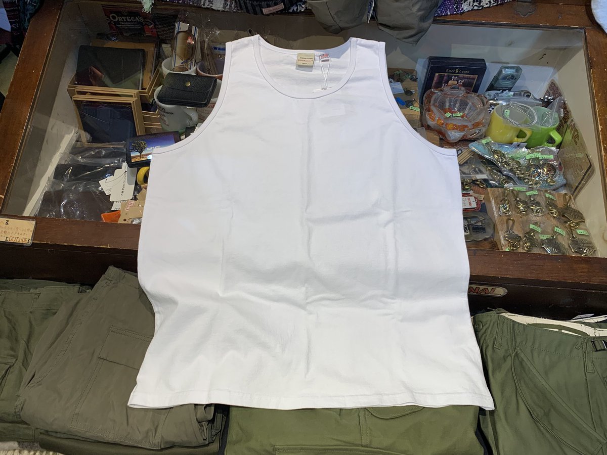 outsidekawasaki's tweet image. Goodwear
BIG Tank Top

新品アイテム

Size S,M,L
Price ¥3850 Taxin

#アウトサイド川崎 #川崎 #古着 #川崎古着 #神奈川古着 #川崎古着マップ #川崎アメカジ #goodwear #グッドウェア #タンクトップ  #ランニング #アンダーウェア #アメカジ #アメカジコーデ