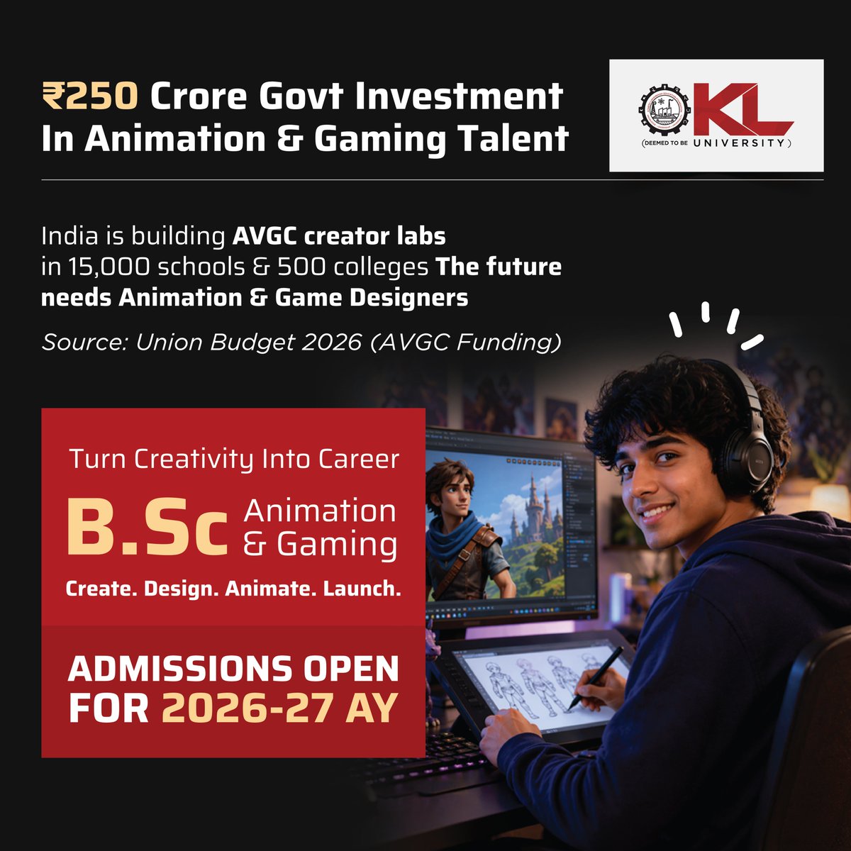 KL University tweet media