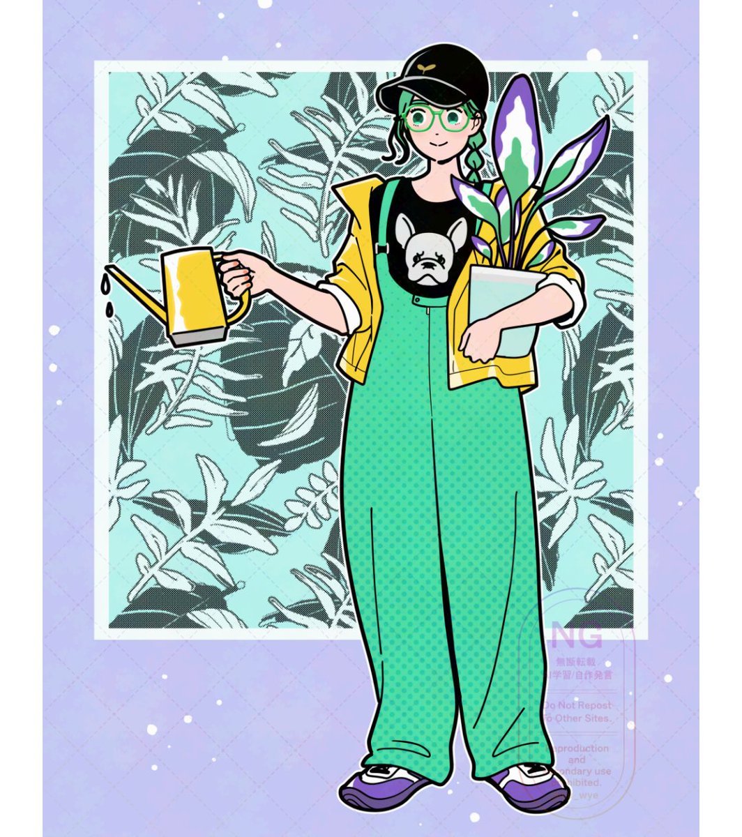 みどりの日🌿 #illustration