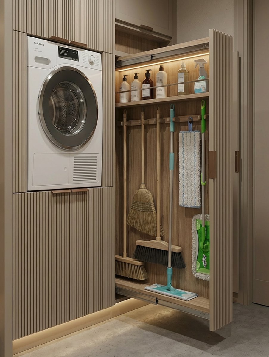 finiiShimla's tweet image. Laundry spaces are as essential as kitchens 🏡✨. Smartly placed near entry or parking 🚗, they help manage hygiene, storage &amp;amp; daily utility with ease. Add features like drying zones, sinks &amp;amp; multifunction use for maximum efficiency 💧

#LaundryDesign #HomeDesign #InteriorDesign