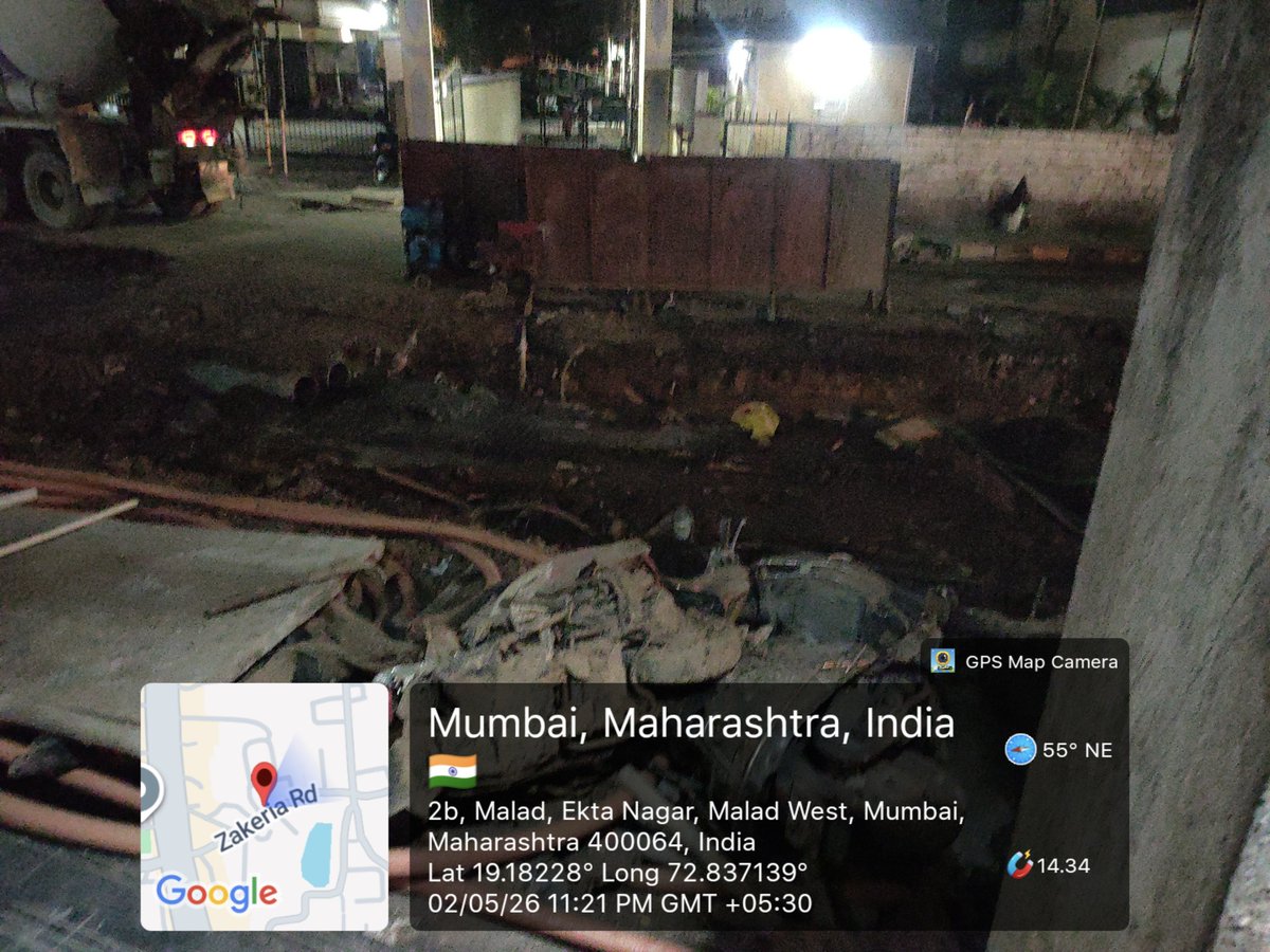 GPardeshi1's tweet photo. CC @mybmcInfra @mybmc @TawdeRitu @TajinderTiwana @PiyushGoyal #inferiorqualitywork @MNCDFbombay #mncdfcollective Requesting all concerned authorities to take strict action asap against this contactor who is not adhering the bmc protocol as per bmc act 1888 https://t.co/LGtHjBjk2M