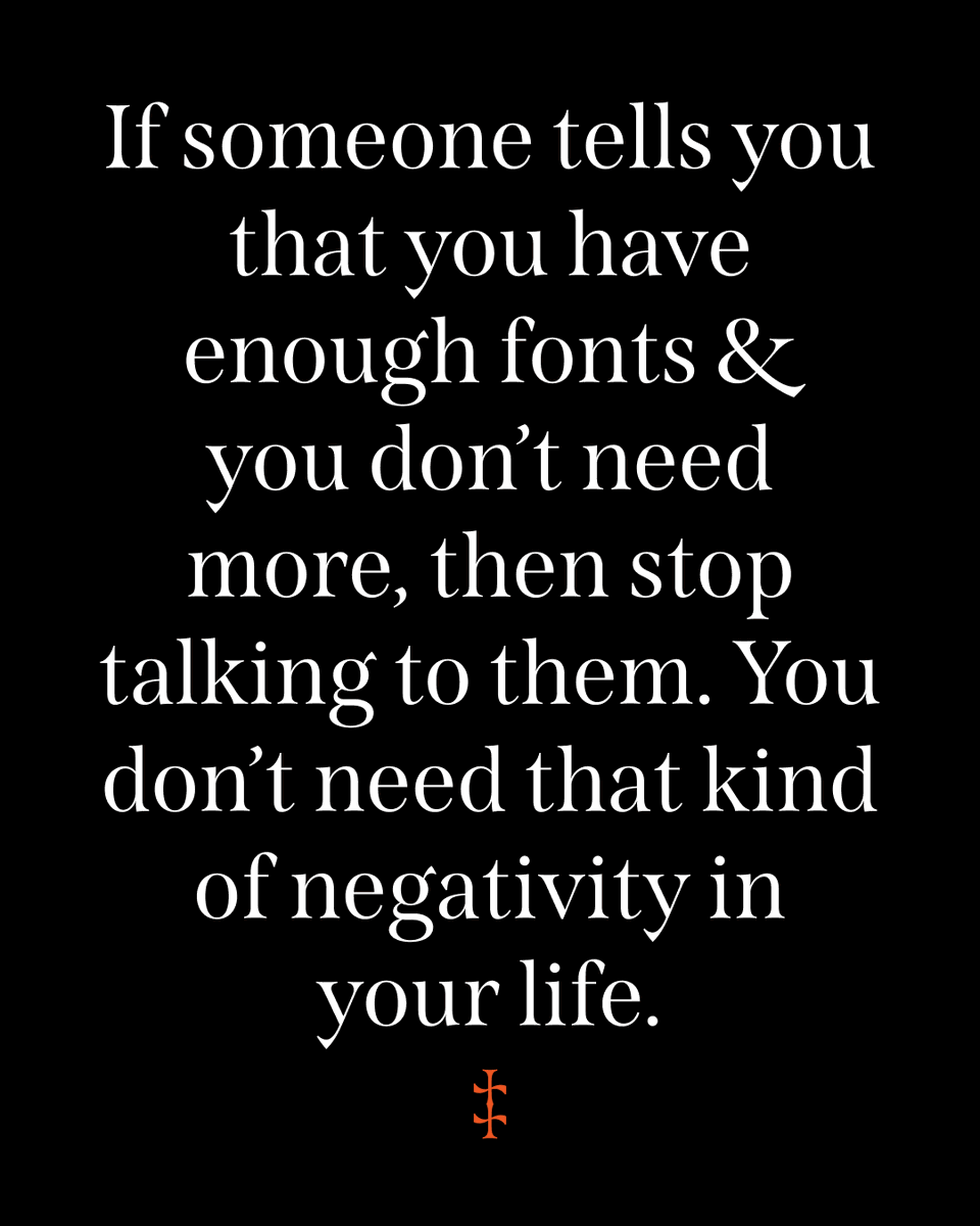 ilovetypography's tweet photo. Good advice set in Jamie Clarke’s Span typeface: https://t.co/gt238vLf6a https://t.co/PmDTwebrlt
