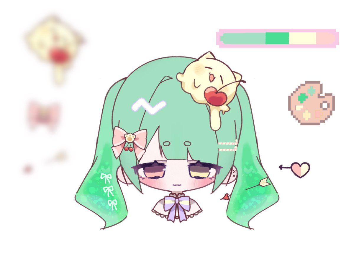 umes1007's tweet photo. キャラデザ販売💓🎀

1.2枚目700円♡
3.4枚目500円♡

お求めの方はリプに番号お願いします🤲🫶
 #イラスト企画  #キャラデザ  #依頼募集中　#有償依頼 https://t.co/mQQV9FujCn