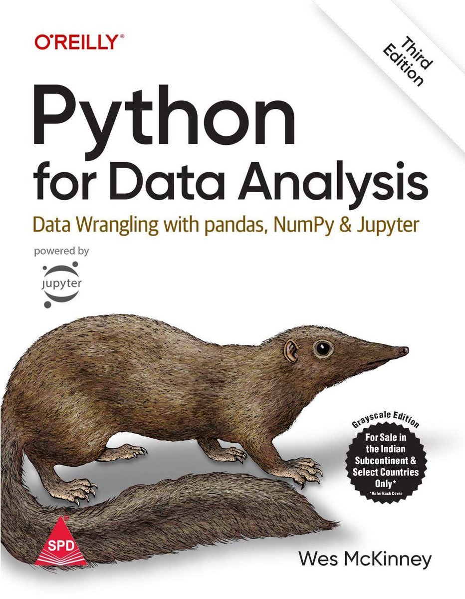 gp_pulipaka's tweet image. Top Python, Analytics, Machine Learning, Statistics Books to Read in 2026! #BigData #Analytics #DataScience #AI #MachineLearning #IoT #IIoT #PyTorch #Python #RStats #TensorFlow #Java #JavaScript #ReactJS #GoLang #CloudComputing #Serverless #DataScientist #Linux #Books