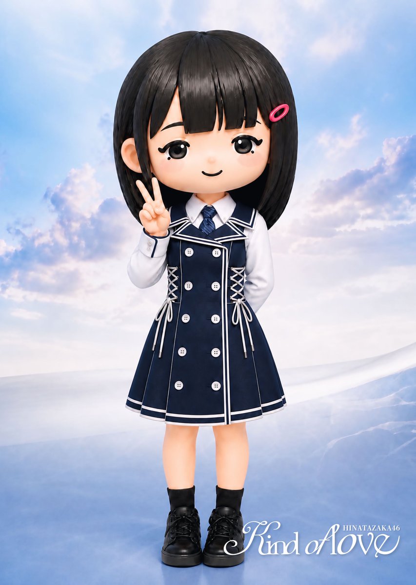 Kind of love 制服ver. にぃたん🤍🤍 #坂井新奈 #日向坂46_Kindoflove