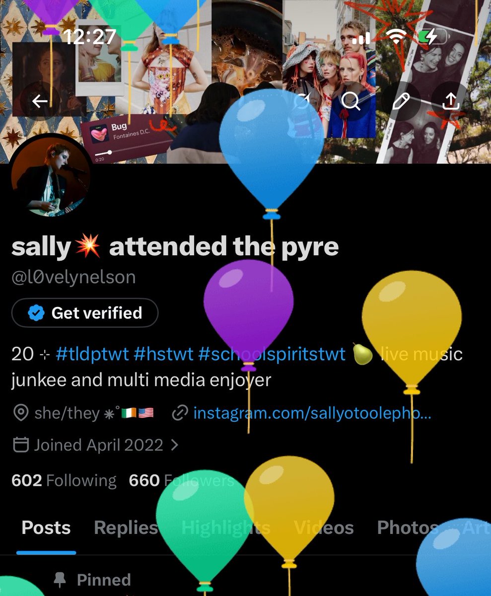 sally💥 attended the pyre tweet media