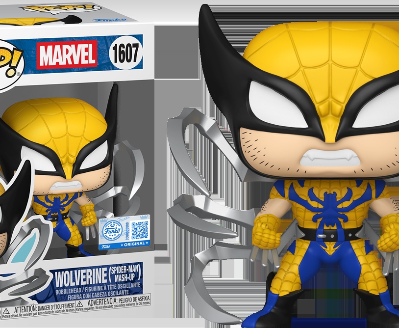 titanpopculture's tweet image. Web-slinging meets adamantium claws! 🕷️💥 This Marvel Mash-Up Pop! Vinyl fuses Spider-Man's agility with Wolverine's ferocity. Grab the US Exclusive before it's gone and level up your collection. Shop Now at the link below! #Marvel #Spiderman #Wolverine #PopVinyl #FunkoPop