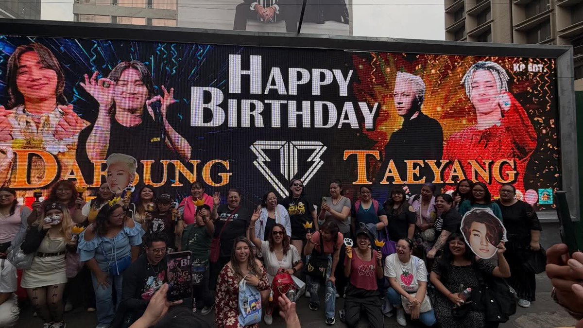 BIGBANGMEXICO's tweet image. Vip's Mexa 🇲🇽 siempre celebrando a nuestros Reyes.
Happy Birthday DAE-YANG 🎂🥳

#bigbang #vip #daesung #taeyang #vipmexa #mexico #bigbang2026
