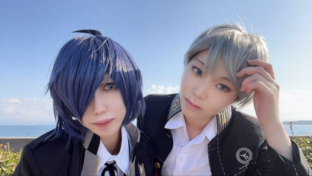 aniki_suko's tweet photo. 2026.2.15 #ハピコス Cosplay⚠️

お写真少なめだったのでオフショ風をば。
良い天気だったね.ᐟ.ᐟ

P3*@came_ri 
P4*自分 https://t.co/awV9SIrNW6
